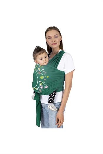 Sevi Bebe Bebek Taşıma Şalı - Turkuaz 562-15