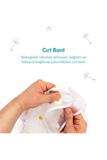 Sevi Bebe Büyük Eva Önlük - Papatya 38-173