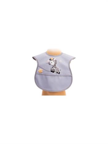 Sevi Bebe Cırtlı Muşamba Önlük - Zebra 22-184