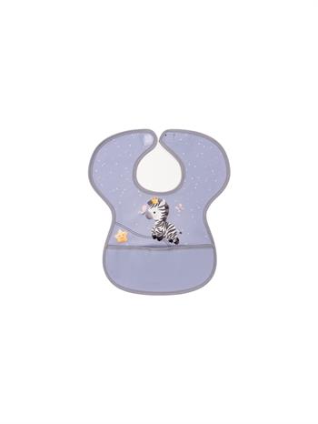 Sevi Bebe Cırtlı Muşamba Önlük - Zebra 22-184