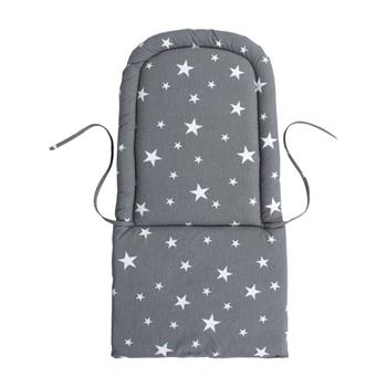 Sevi Bebe Eko Mama Sandalyesi Minderi - Gri Yıldız 157-13