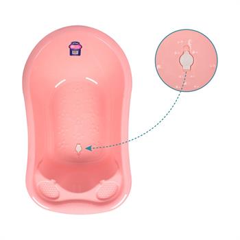 Sevi Bebe Giderli Bebek Banyo Küveti - Somon Pembe 82-16