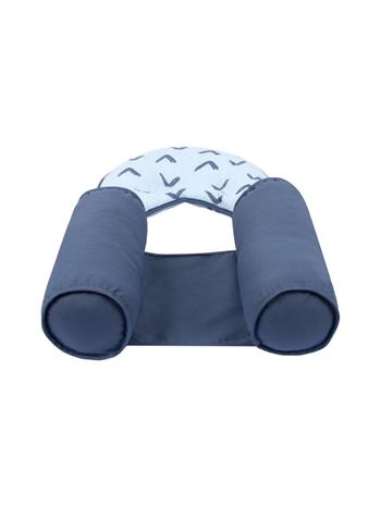 Sevi Bebe Kafa Şekillendirici Yastık & Yan Yatış Yastığı - Çentik Desen 33-154