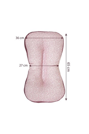 Sevi Bebe Yeni Emzirme Minderi - Somon Pembe 379-16