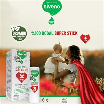 Siveno %100 Doğal Süper Stick 6 gr