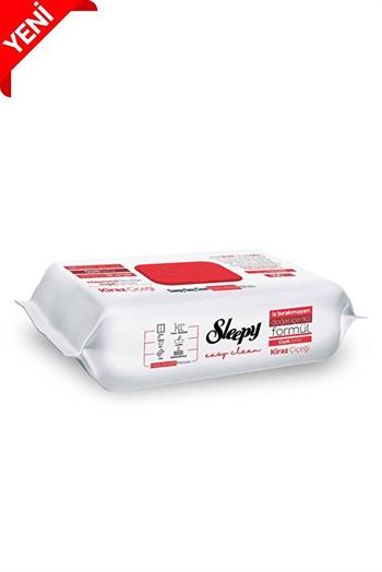 Sleepy Easy Clean Kiraz Çiçeği Yüzey Temizlik Havlusu&Mendili 100 Yaprak