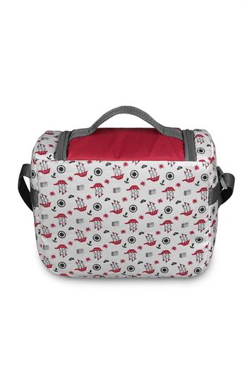 Stylo Byebye Yummy Okul Öncesi Kreş Çocuk El ve Omuz Termo Beslenme Çantası ( KORSAN )