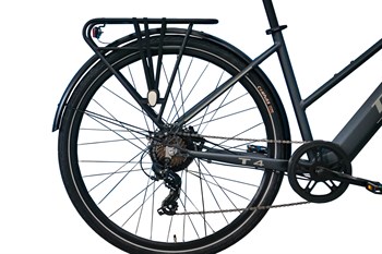 Torc T 4 W 7-V HD Elektrikli Bayan Şehir Bisikleti - Füme-Gri