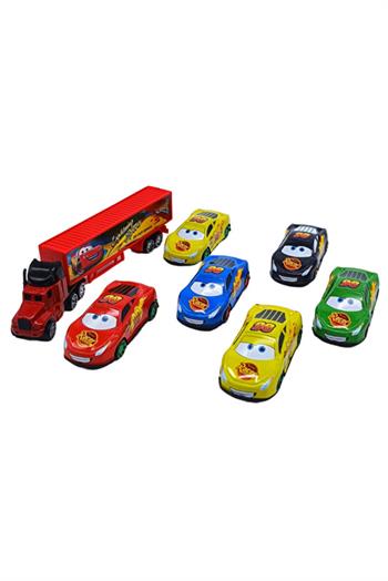 Toysan Racer Tır Seti 6lı Metal Arabalı Spr-56
