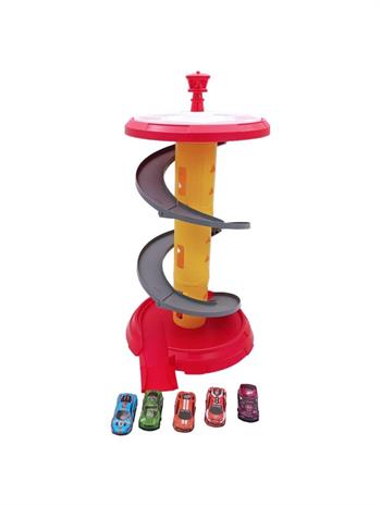 Toysan Toysan Racer Twıster Track - 5 Metal Cars Spr-47