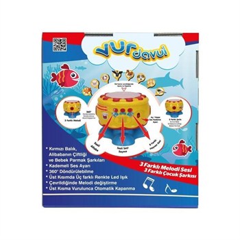 Uj Toys Işıklı ve Müzikli Vurdavul