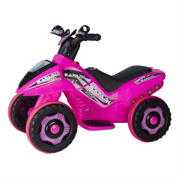 UJ Toys Safari 6V Akülü ATV Pembe