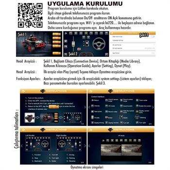 Vardem Uzaktan Kumandalı Full Fonksiyon Şarjlı 2.4G Kameralı Off Road Araba