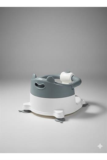 Vektör Lüx Bebek Banyo & Mama Oturağı Gri