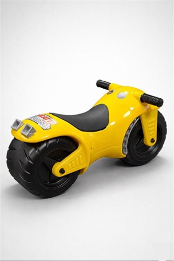 Vektör Oyuncak İlk Motorum Sarı