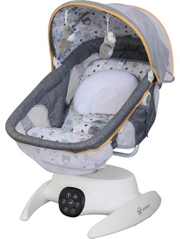 Vomero Vb-320 Rosy 2 In 1 Portbebeli Elektirikli Ana Kucağı Gri