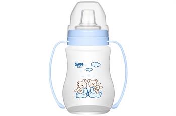 Wee Baby Akıtmaz Kulplu Bardak 250 Ml Kod : 754 Karma Renk