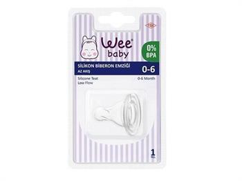 Wee Baby Baby Silikon Biberon Emziği No:1