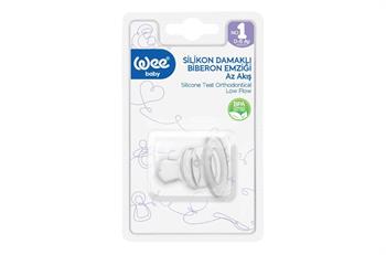 Wee Baby Baby Silikon Damaklı Biberon Emziği No:1