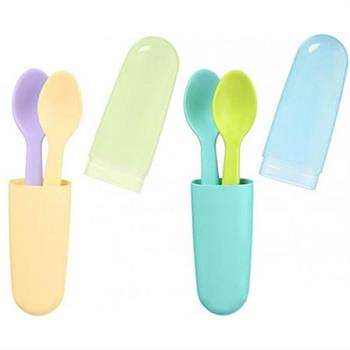 Wee Baby Çatal Kaşık Saklama Kabı