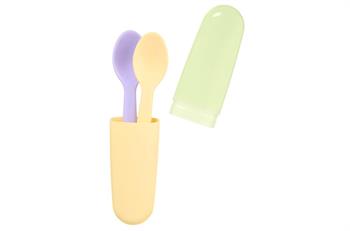 Wee Baby Çatal Kaşık Saklama Kabı