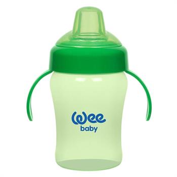 Wee Baby Colorful Akıtmaz Kulplu Bardak 240 Ml Bebek Karma Renk Kod775