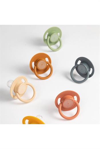 Wee Baby Cool Yuvarlak Uçlu Silikon Emzik Karma Renk 6-18