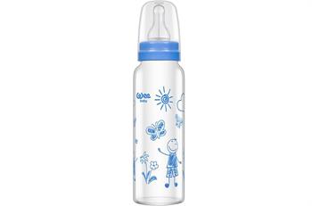 Wee Baby Isıya Dayanıklı Cam Biberon 240 Ml (wee 772) Karma Renk