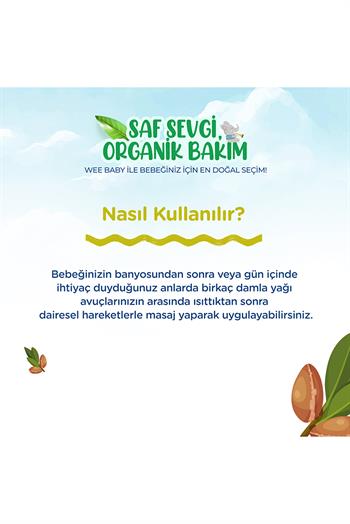 Wee Baby Organik Bebek Yağı 150 ML