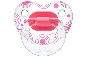 Wee Baby Şeffaf Desenli Damaklı Emzik No:1 Karma Renk Kod:836