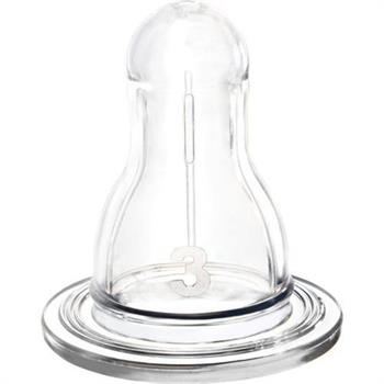 Wee Baby Yuvarlak Uçlu Biberon Emziği 18+ Ay No:3 Yoğun Akış Kd:822