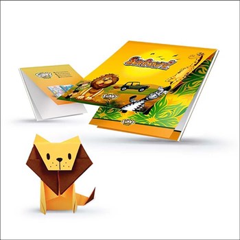 Yuup Toys Adn-3161 Adn-3161 Sticker Set Safari