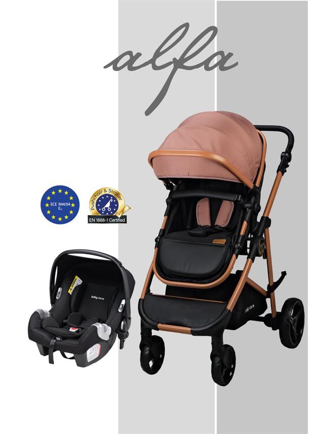 Baby Care Bc-370 Alfa Travel Sistem Bebek Arabas Kahve 8698943148044