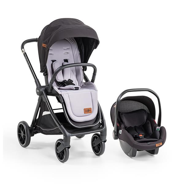 Baby2go Petunya Travel Sistem Bebek Arabası Siyah 8682429244320