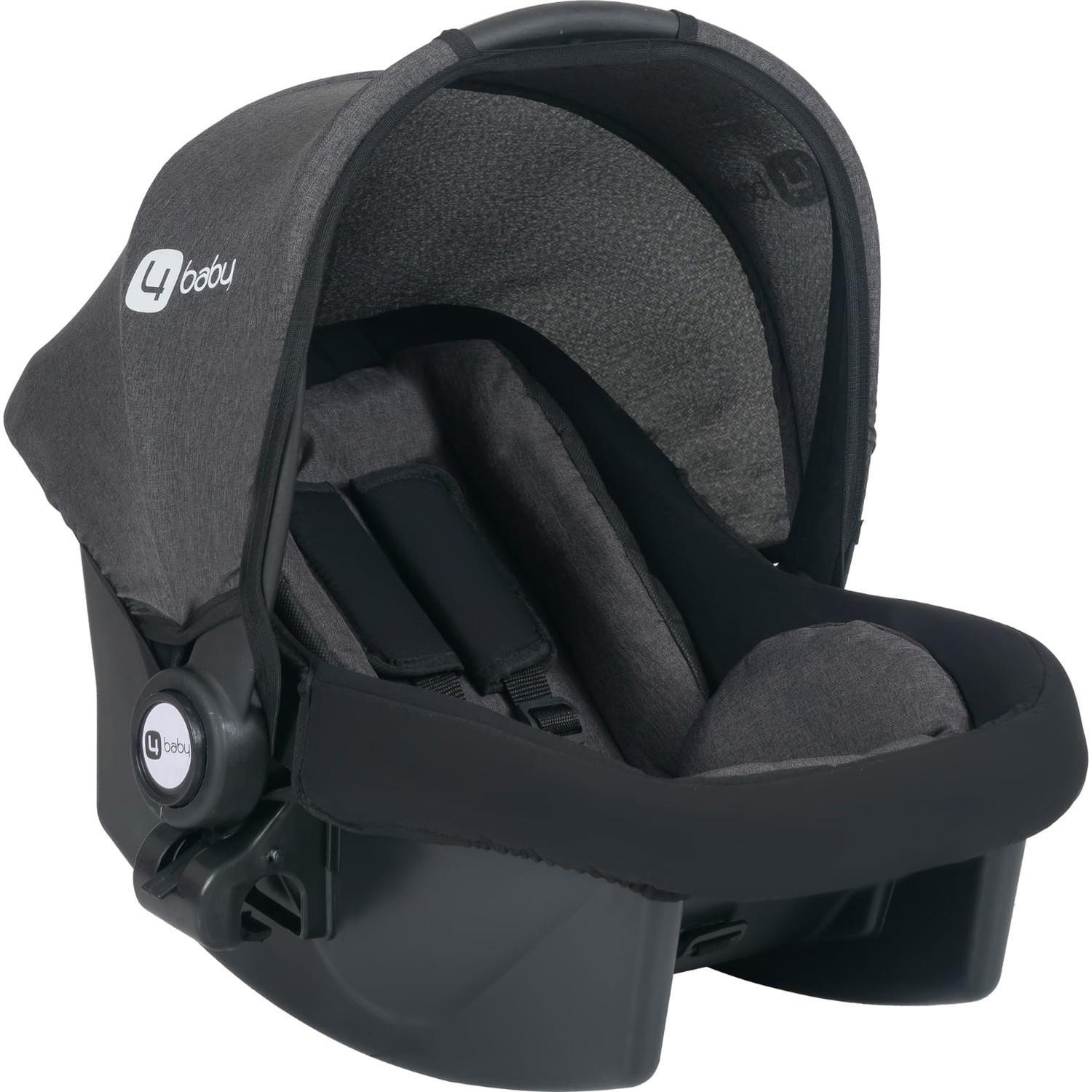 4 Baby AB-600 Sallanabilen Lüx Taşıma Koltuğu 0-13 Kg Antrasit