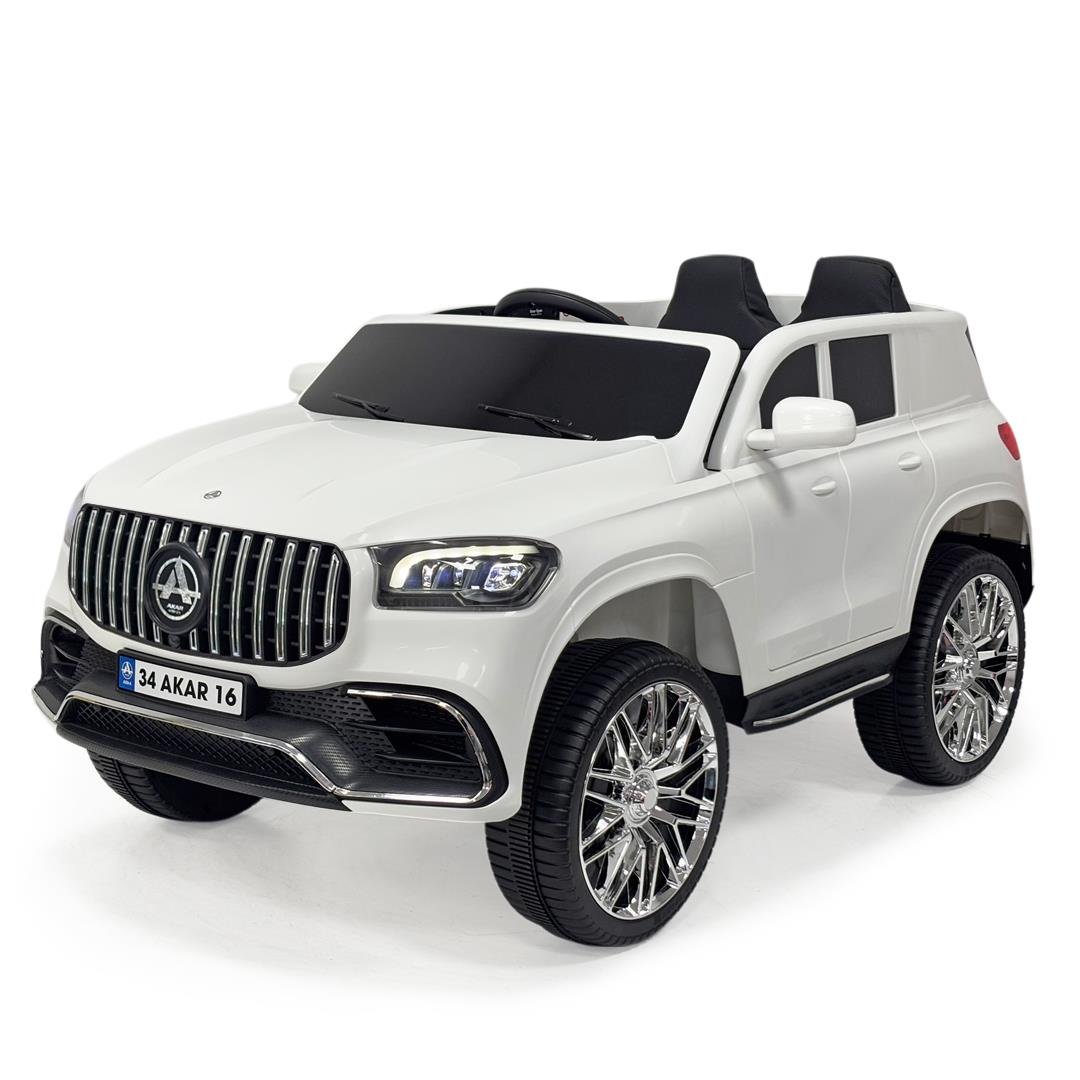 Akar Miracle GT Beyaz Uzaktan Kumandalı 4X2 12 VOLT Akülü Araba(97-183)