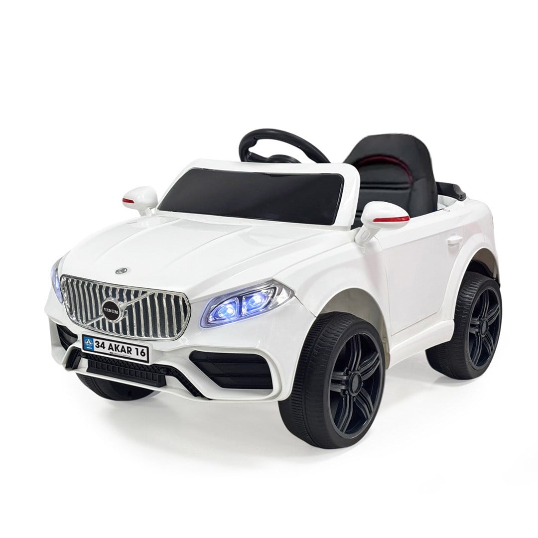 Akar Venom Akülü Kumandalı Araba 4x2 12 Volt Beyaz