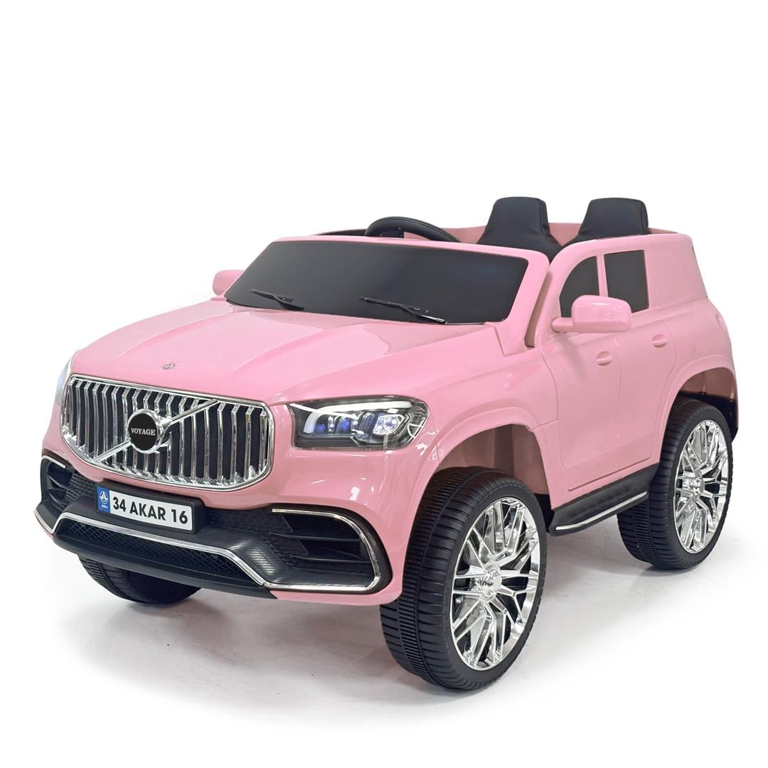 Akar Voyage Kumandalı Akülü Araba -Pembe 12v 94-861