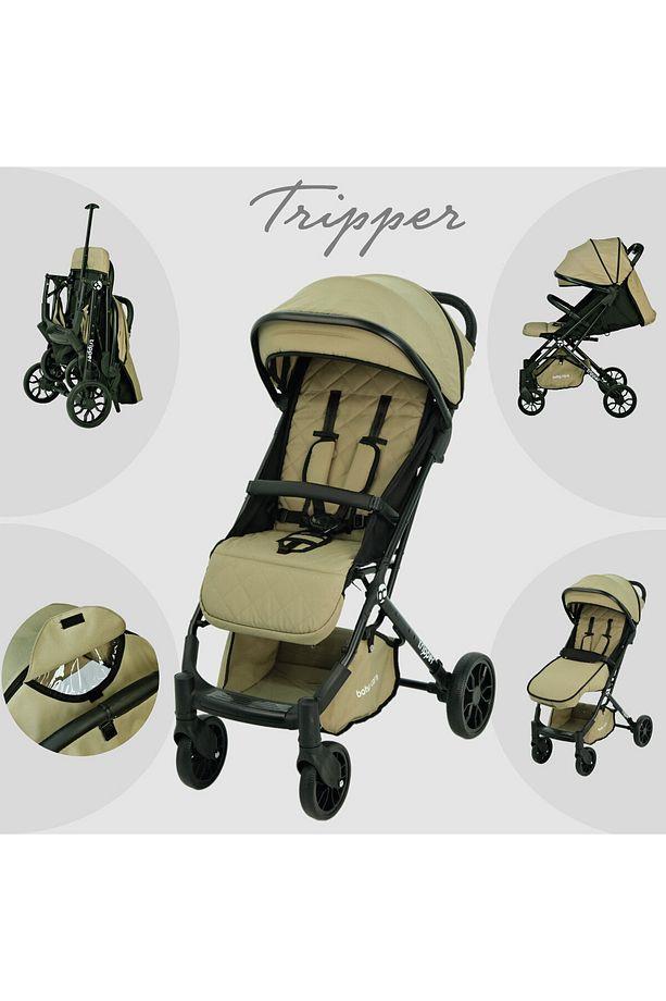 Baby Care Tripper Kabin Tipi Bebek Arabası - Haki Yeşil (BC-270-Y)