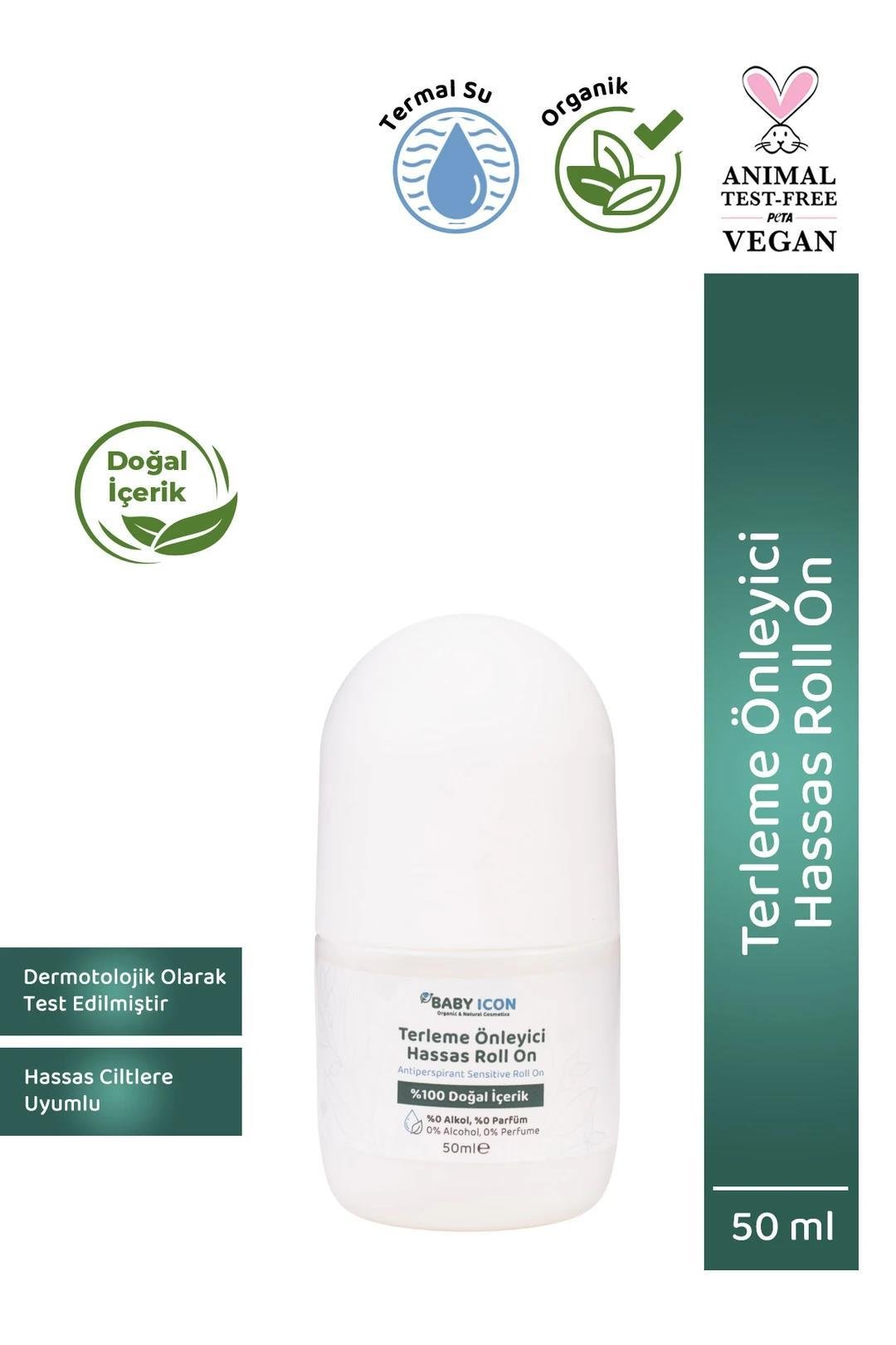 Baby İcon Terleme Önleyici Hassas Roll On
