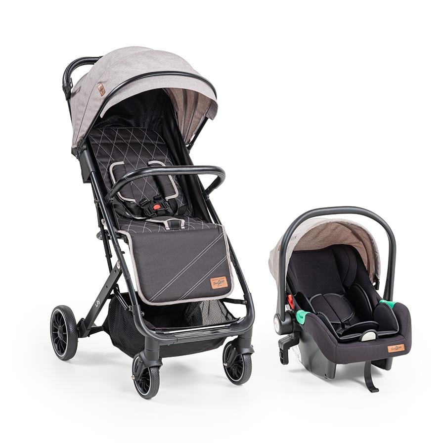Baby2go 2441 Lily Kabin Travel Sistem Bebek Arabası Gri