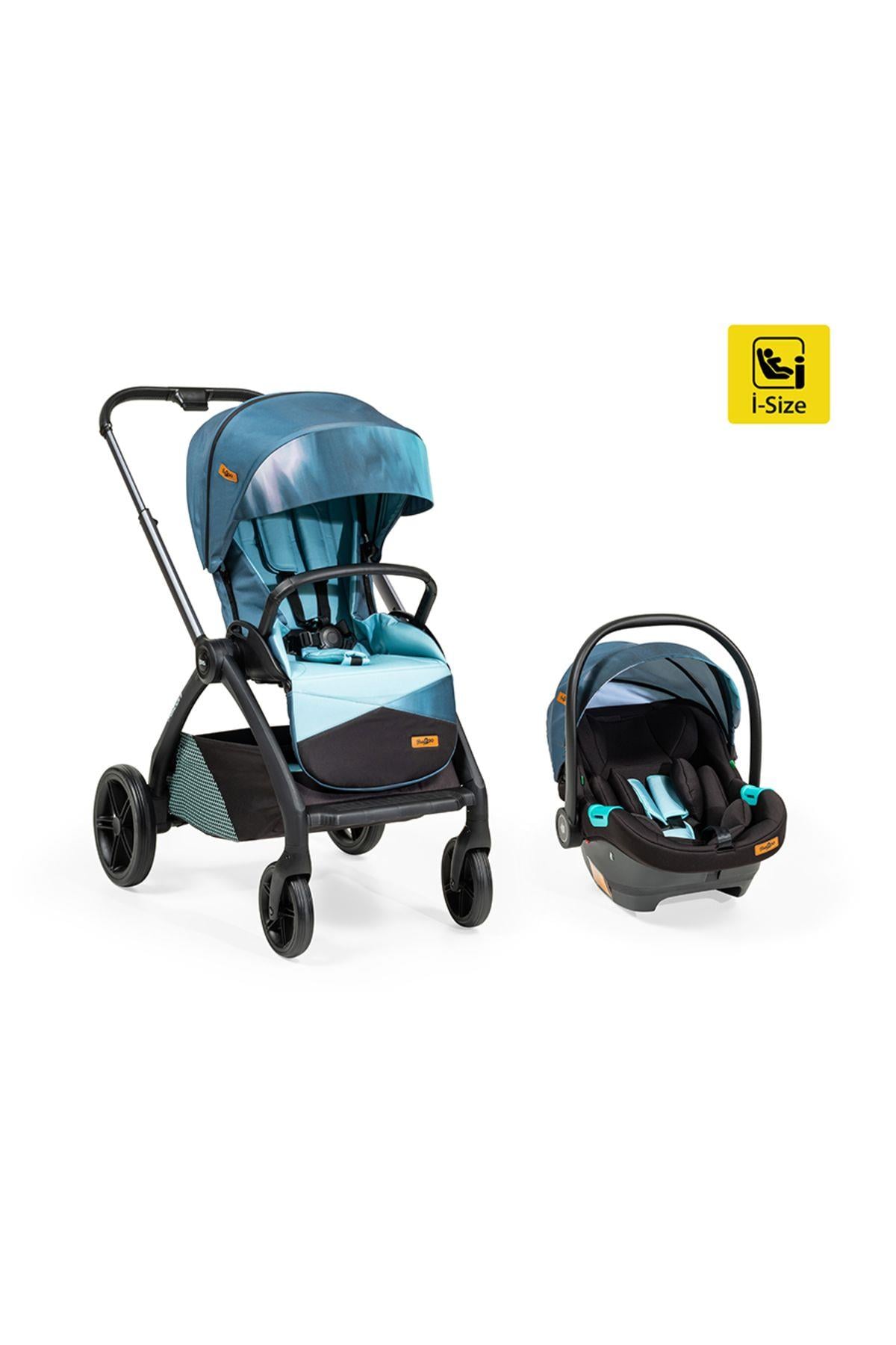 Baby2Go Falcon 2543 Travel Sistem Bebek Arabası Mavi