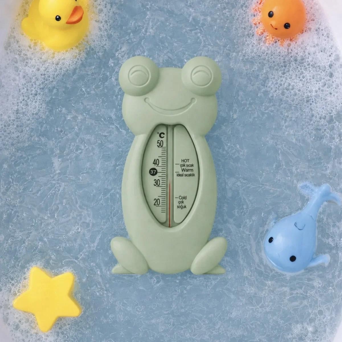 Babyjem 381 Kurbağa Banyo&oda Termometresi Soft Yeşil