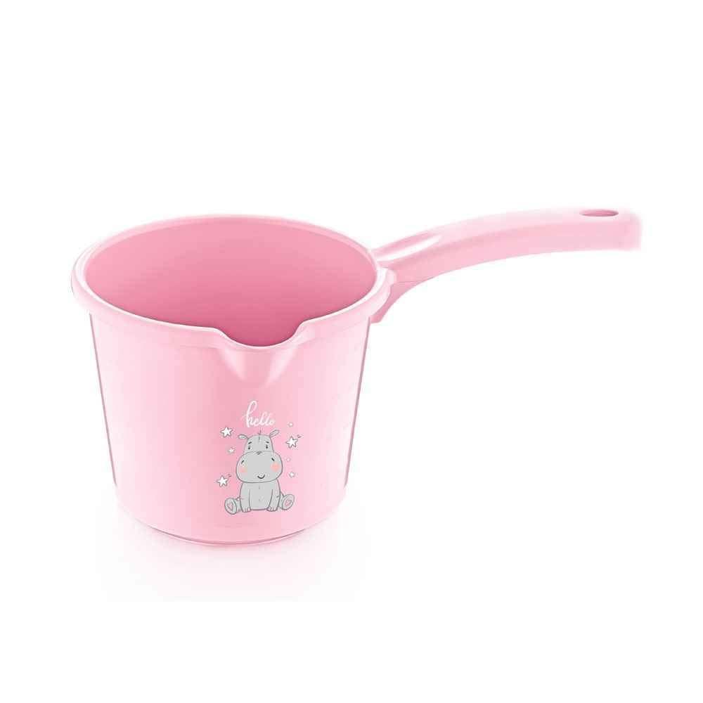 Babyjem Bebek Banyo Maşrapası Mat Pembe