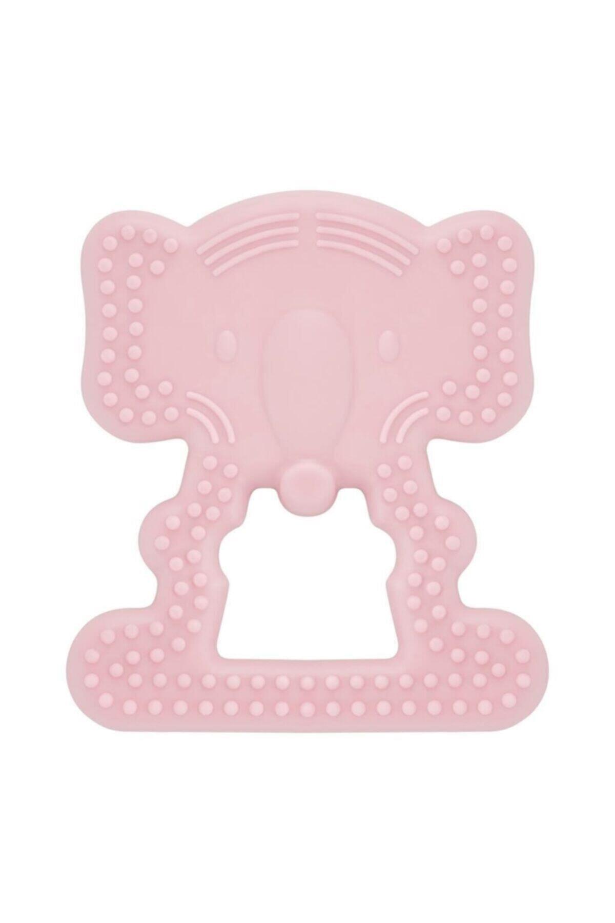 Babyjem Diş Kaşıyıcı Fil Pembe 628