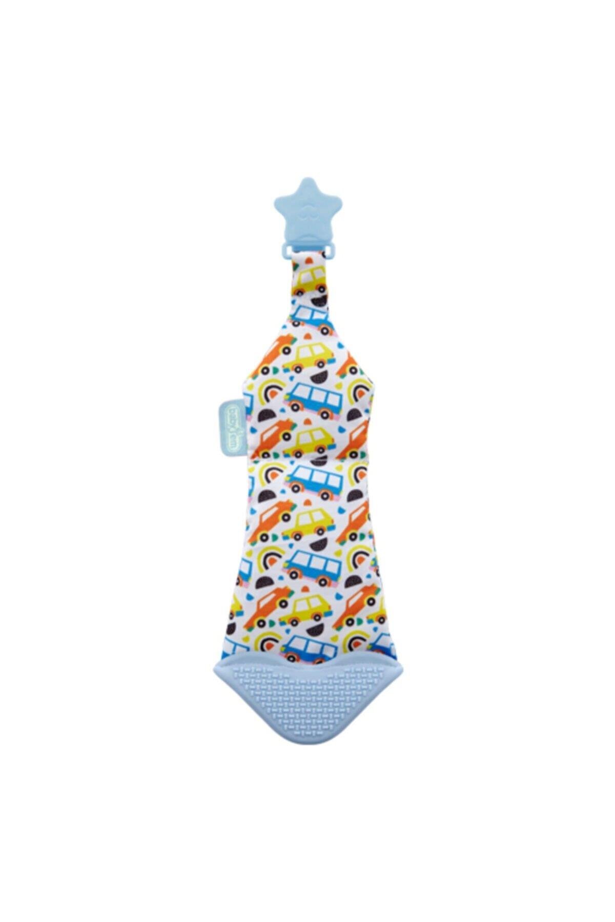 Babyjem Diş Kaşıyıcı Fular&Kravat  Mavi 750