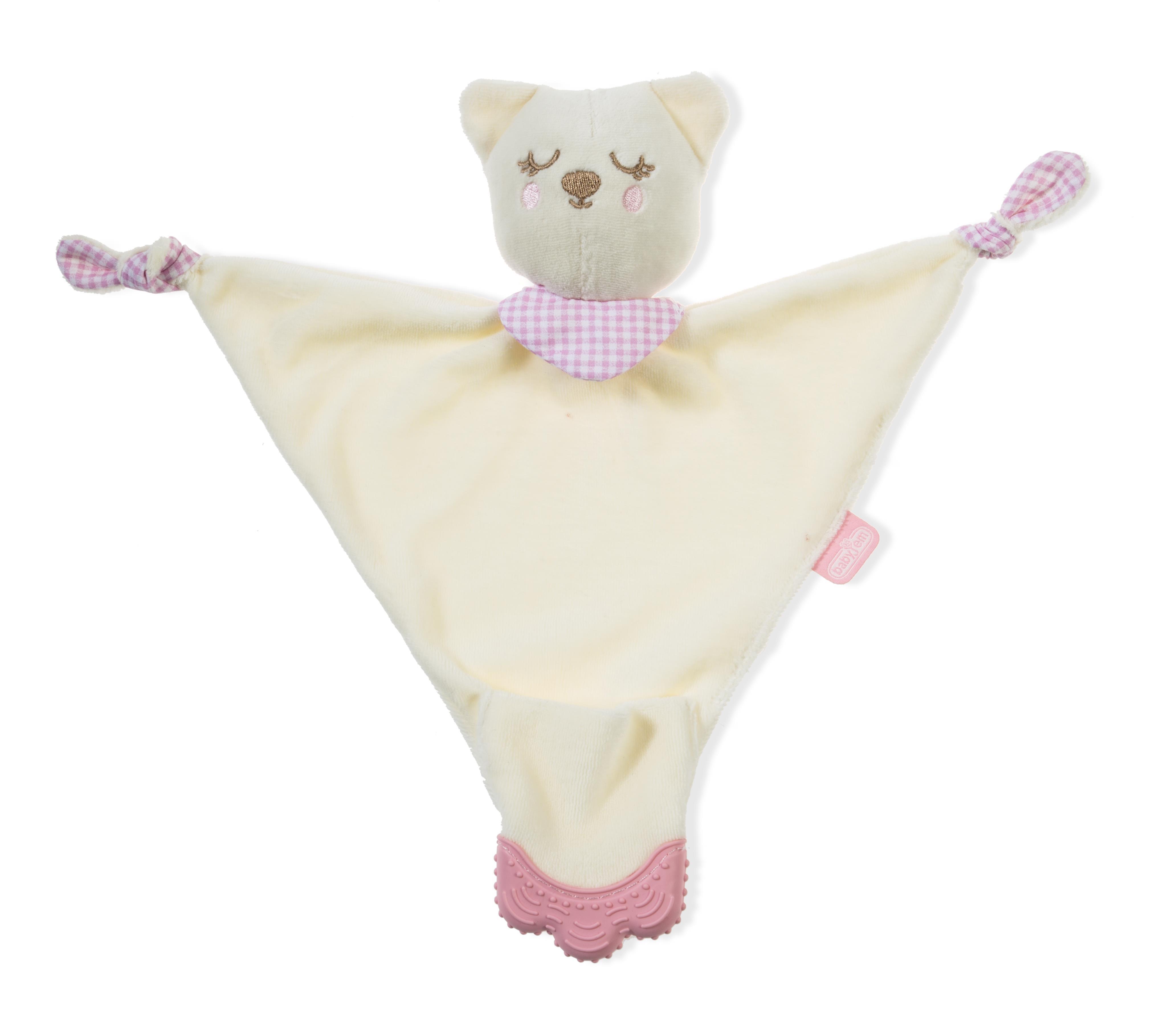 Babyjem Diş Kaşıyıcılı Uyku Arkadaşım Pembe 603