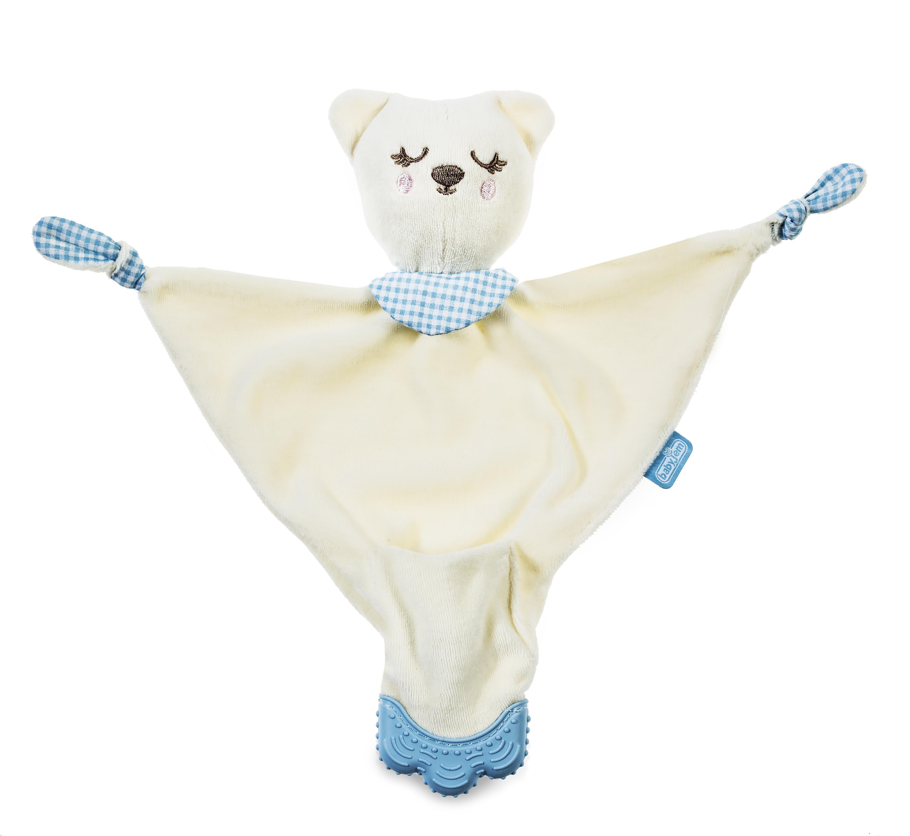 Babyjem Diş Kaşıyıcılı Uyku Arkadaşım Mavi 603