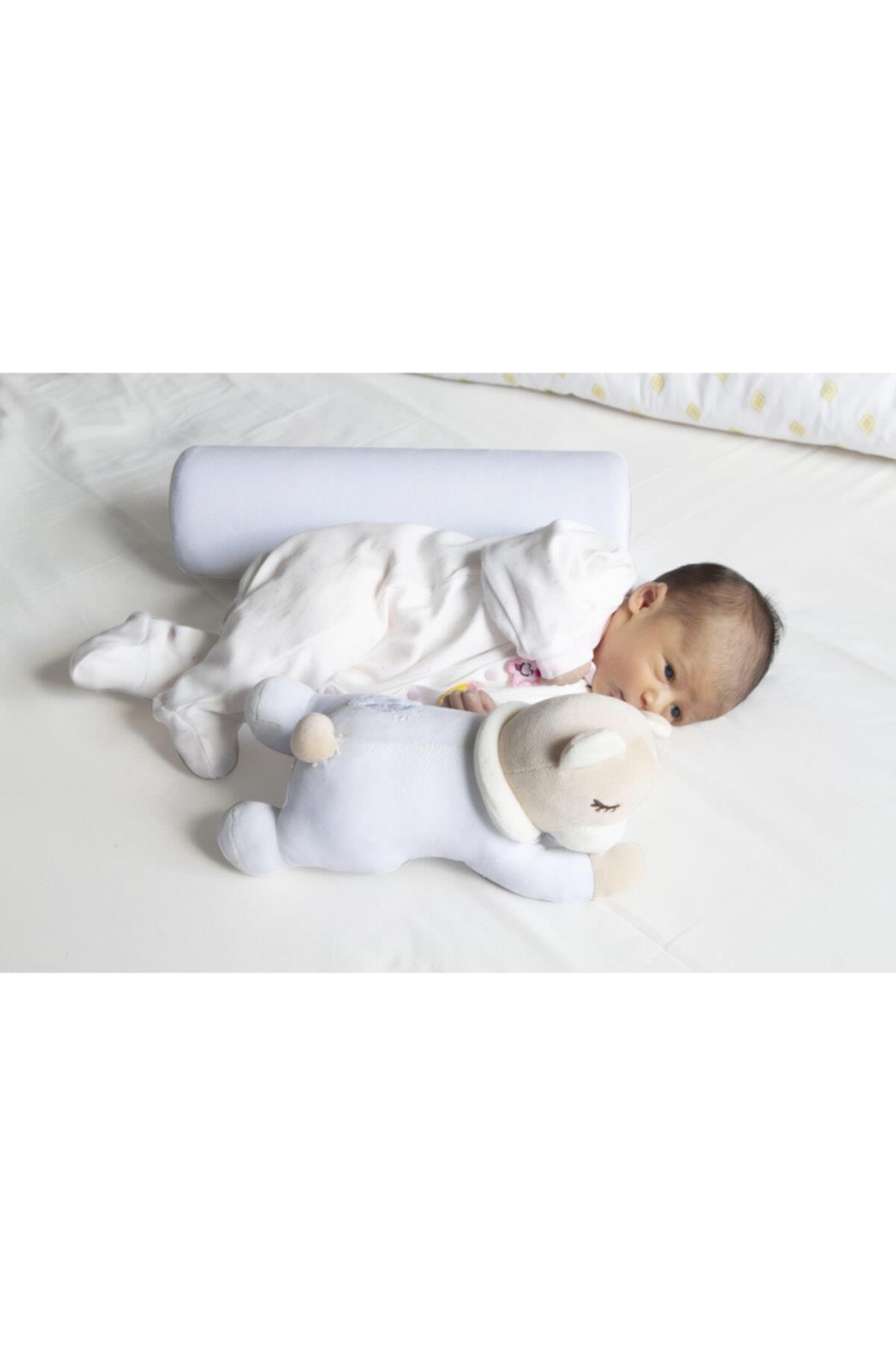 Babyjem Güvenli Uyku Yastığı Mavi Ayıcık