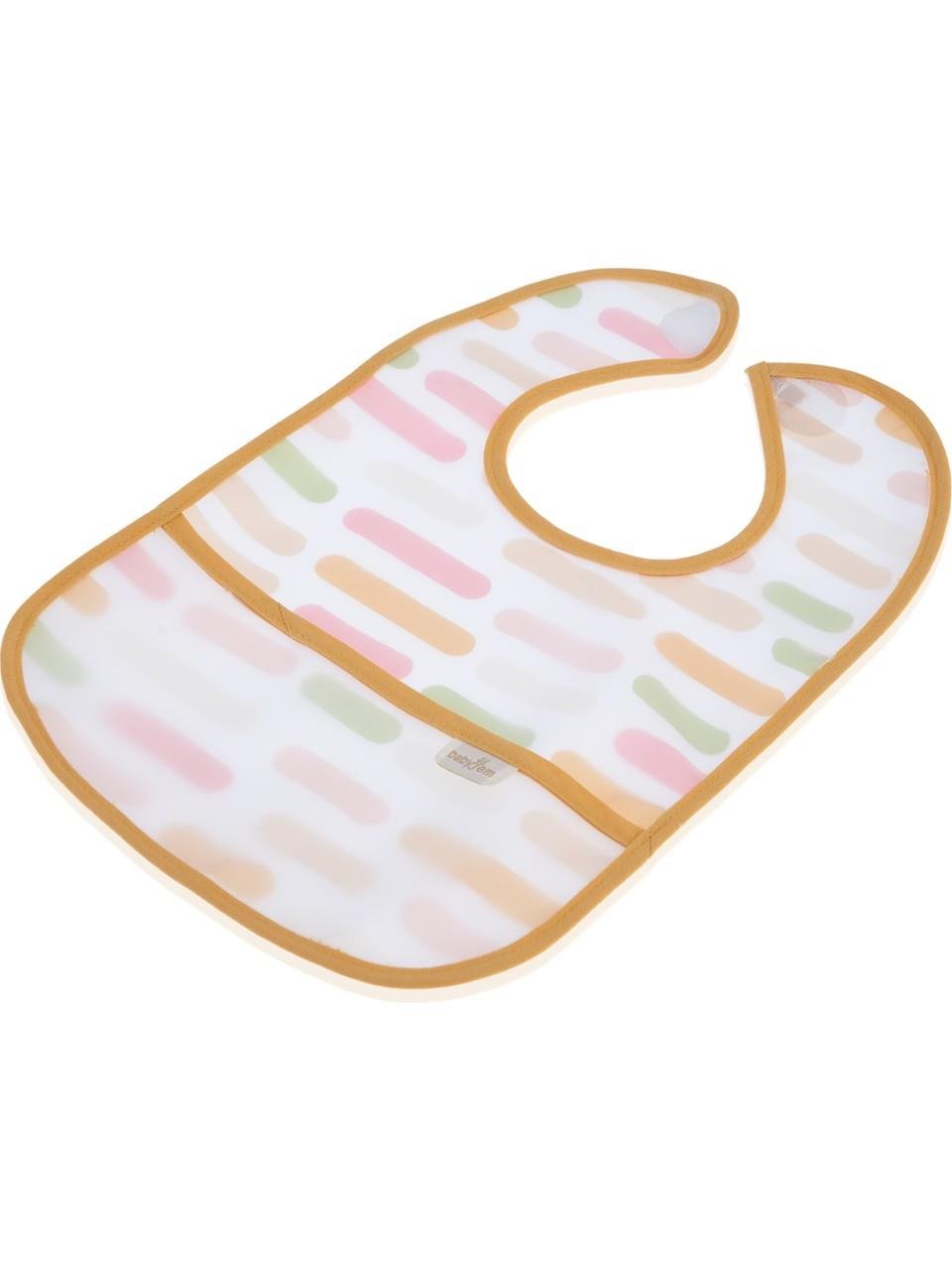 Babyjem Leke Tutmaz Önlük Pastel Şeritler 840
